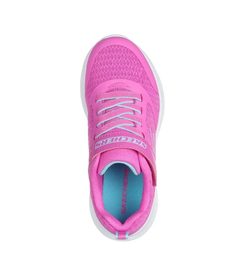 Skechers Girls Pink Mesh Slip On Trainer GO RUN 400 V2 - Venice Morning 303560L