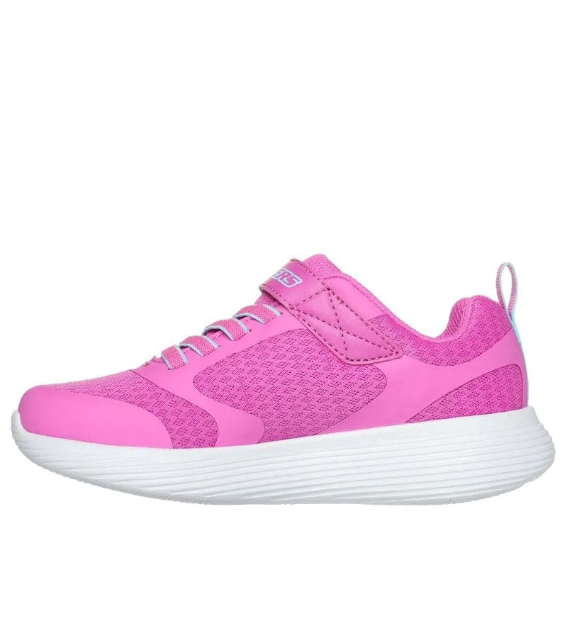 Skechers Girls Pink Mesh Slip On Trainer GO RUN 400 V2 - Venice Morning 303560L