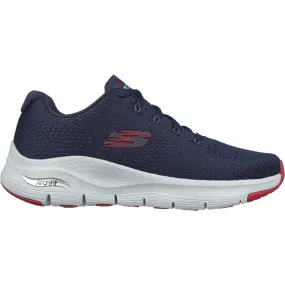 Skechers Mens Arch Fit Takar Trainers - Navy