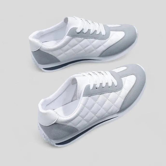 SooFeet New Women's Orthopedic Casual Walking Sneakers Flat Lace-up Shoes