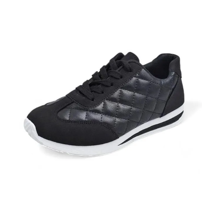 SooFeet New Women's Orthopedic Casual Walking Sneakers Flat Lace-up Shoes