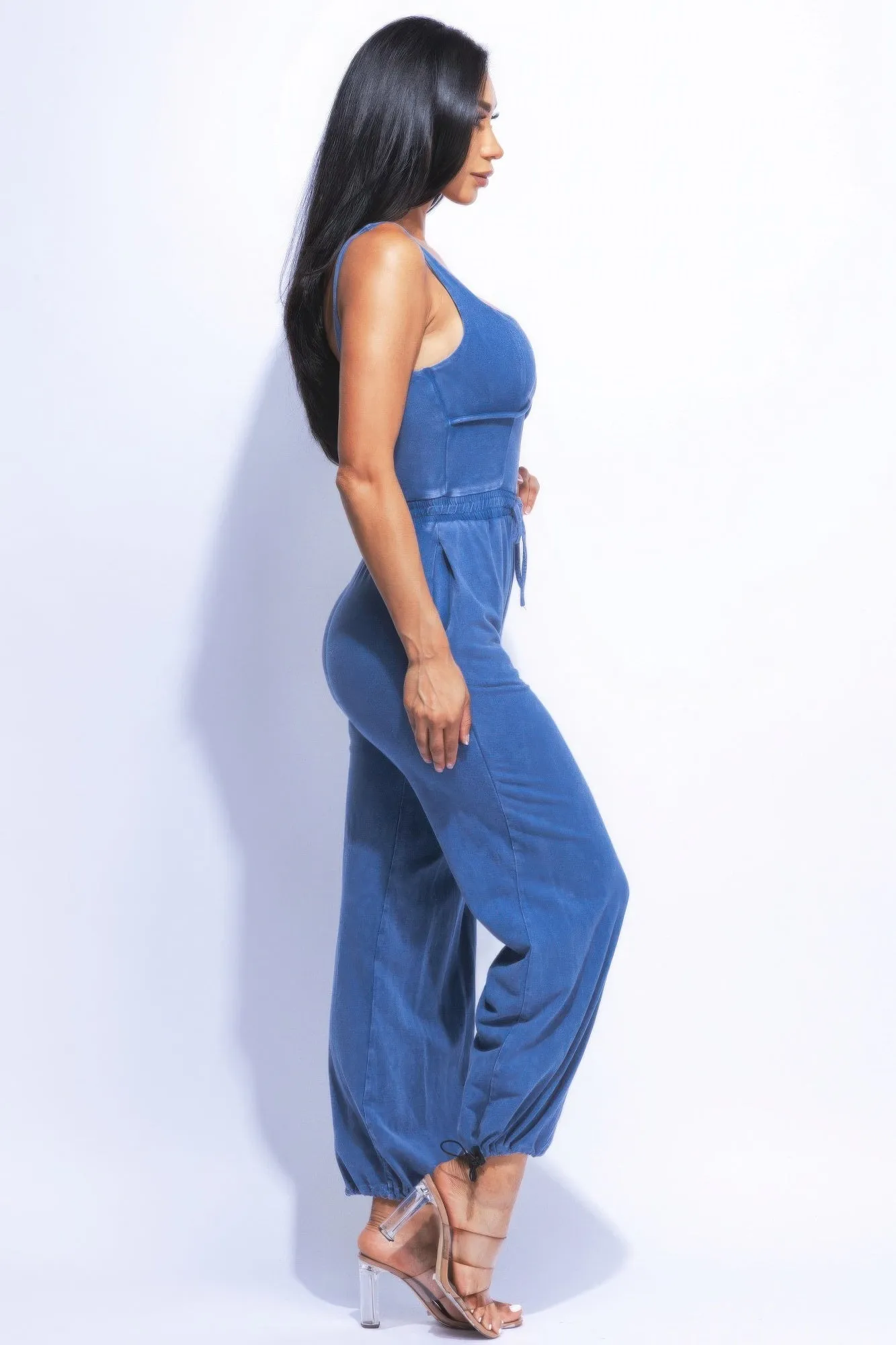Stone Washed Jumpsuit