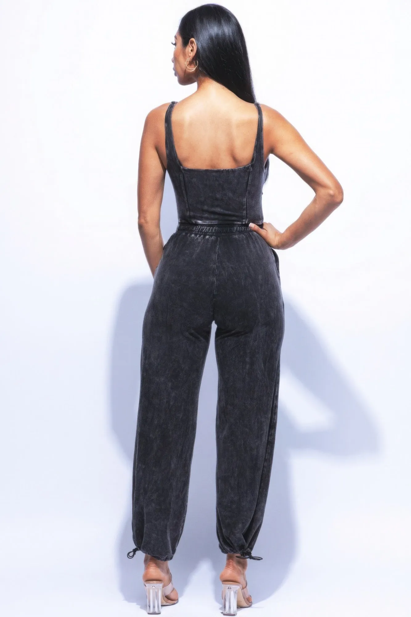Stone Washed Jumpsuit