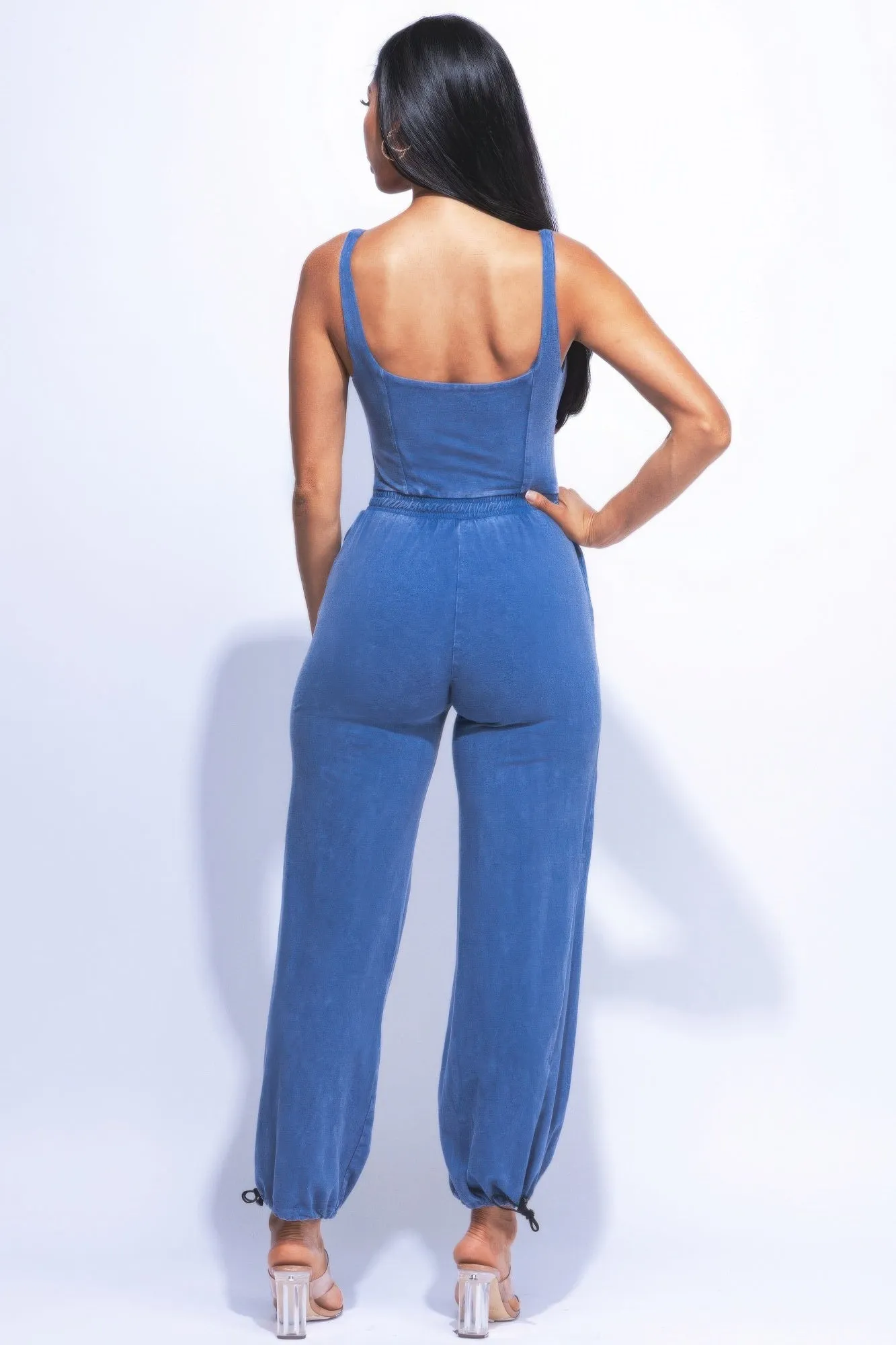 Stone Washed Jumpsuit
