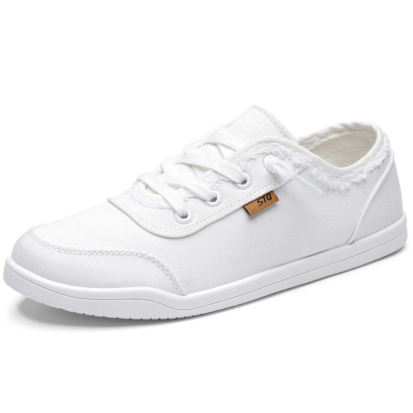 STQ Women Slip On Shoeswith Orthopedic Insole Low Top Classic Fashion Canvas Sneakers | Plantar Fasciitis Shoes