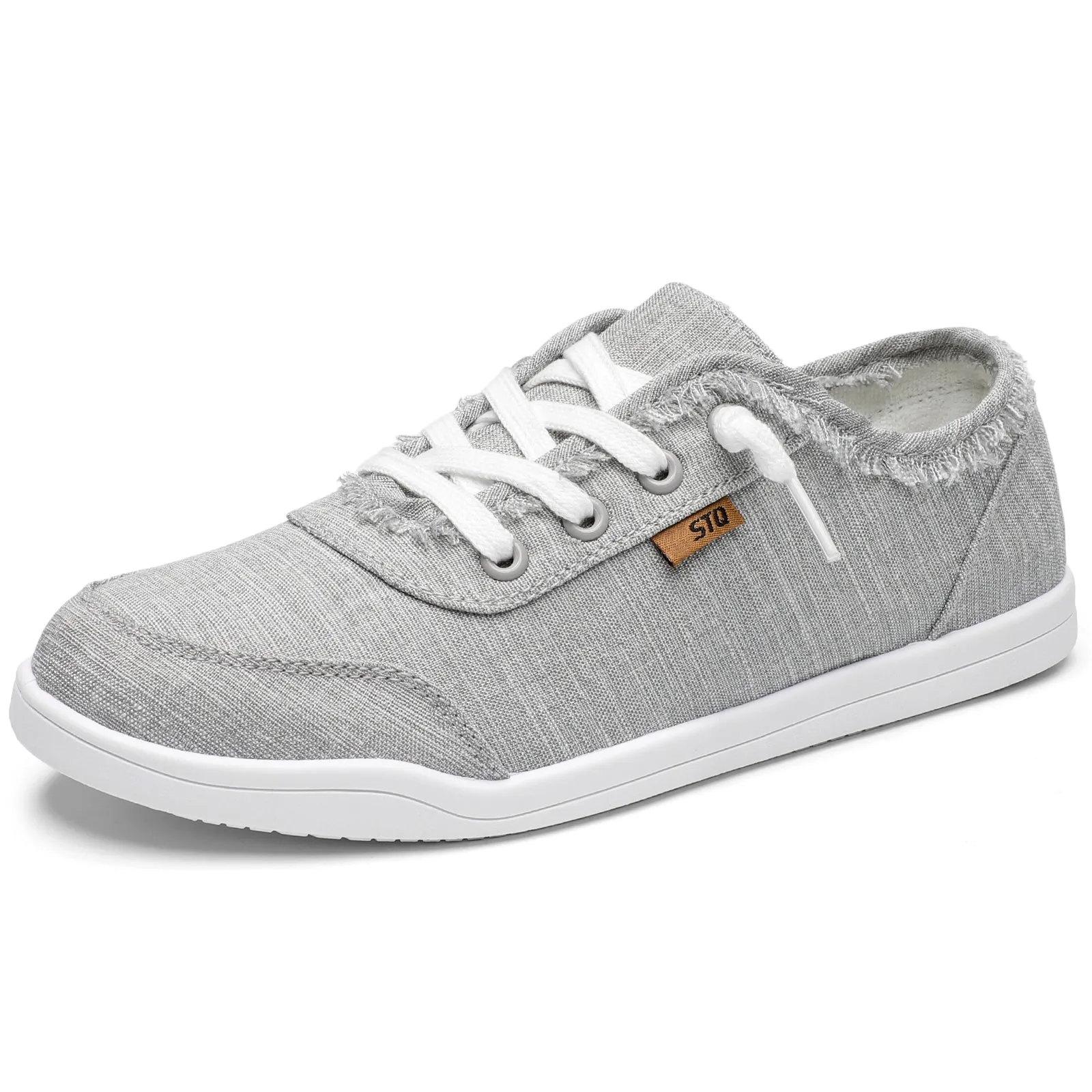 STQ Women Slip On Shoeswith Orthopedic Insole Low Top Classic Fashion Canvas Sneakers | Plantar Fasciitis Shoes