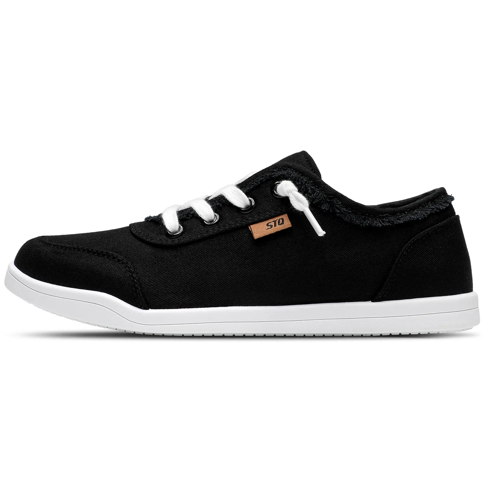 STQ Women Slip On Shoeswith Orthopedic Insole Low Top Classic Fashion Canvas Sneakers | Plantar Fasciitis Shoes