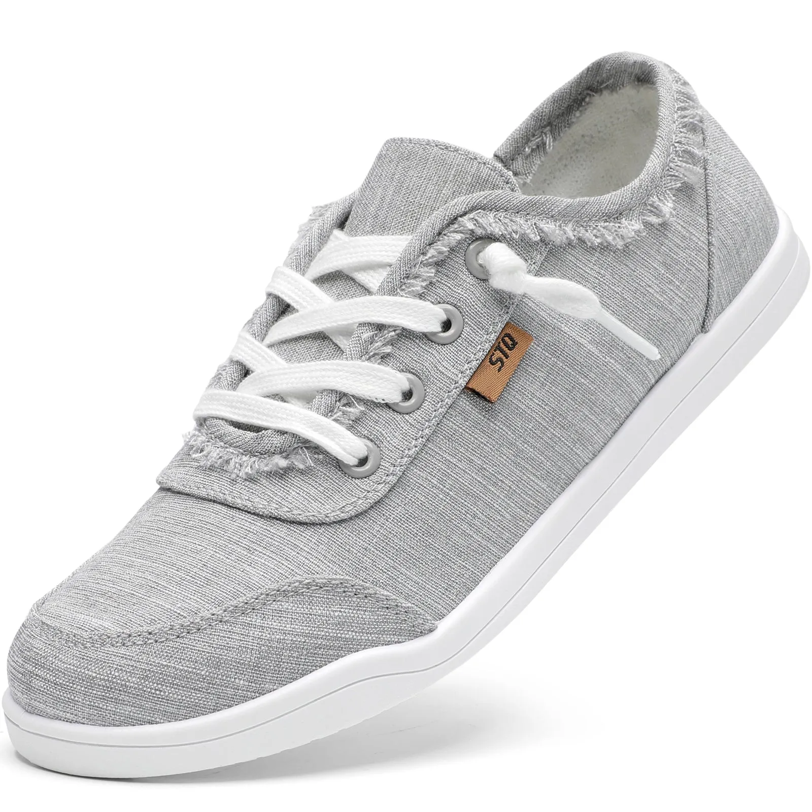 STQ Women Slip On Shoeswith Orthopedic Insole Low Top Classic Fashion Canvas Sneakers | Plantar Fasciitis Shoes
