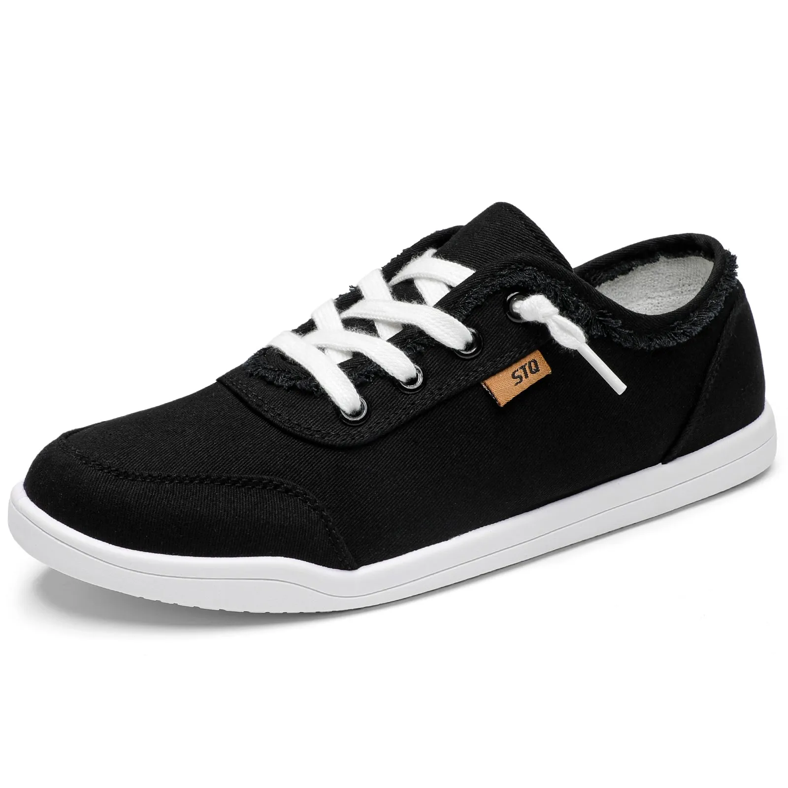STQ Women Slip On Shoeswith Orthopedic Insole Low Top Classic Fashion Canvas Sneakers | Plantar Fasciitis Shoes