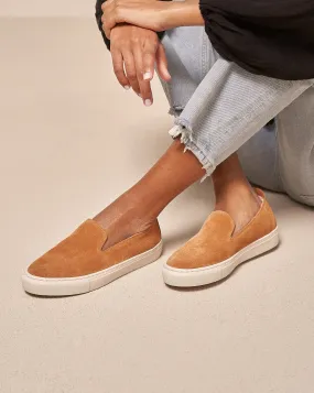 Suede Slip-On - R39SO - Hamptons Cuero