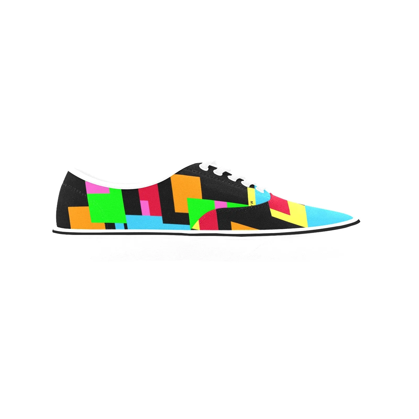 The Cube, Men's Classic Canvas Low Top Sneakers