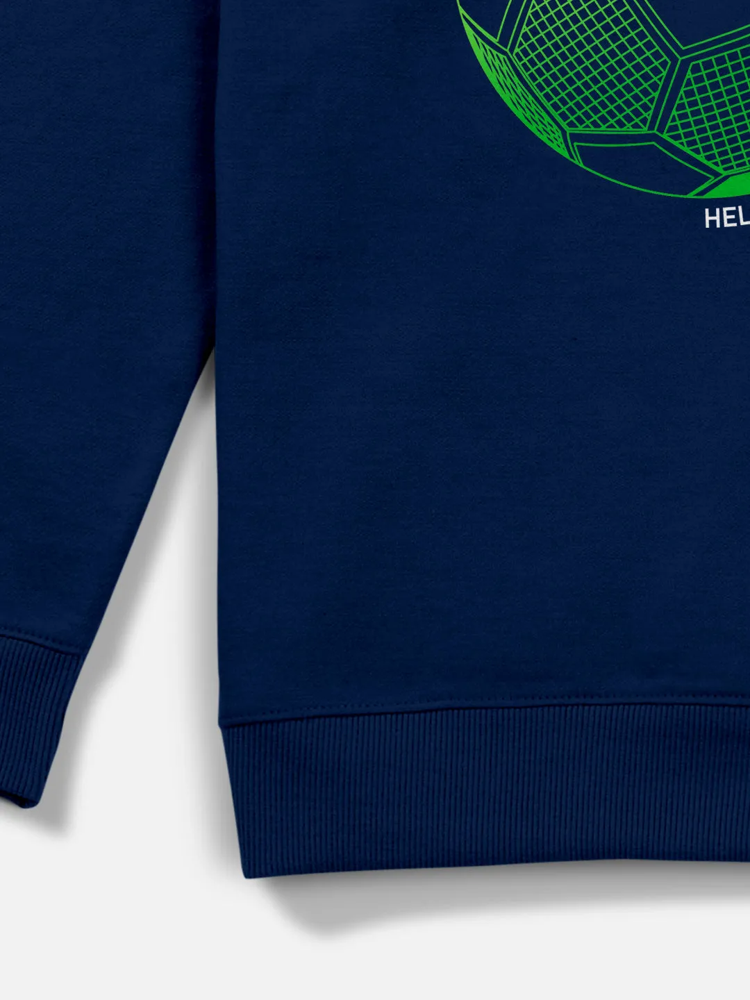 Trendy Blue Hoodie Sweatshirt for Boys