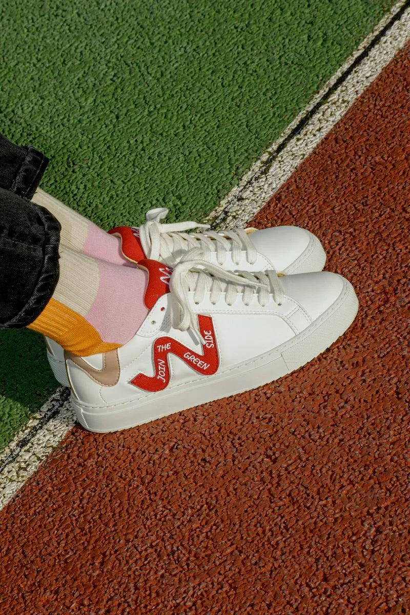 Wild Walker Vegan Suede Straps | Red