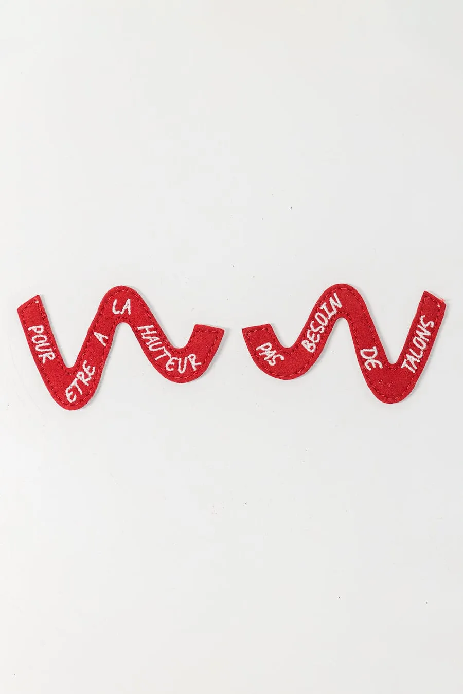 Wild Walker Vegan Suede Straps | Red