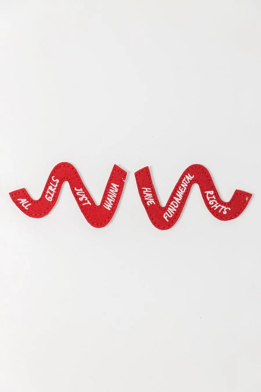 Wild Walker Vegan Suede Straps | Red