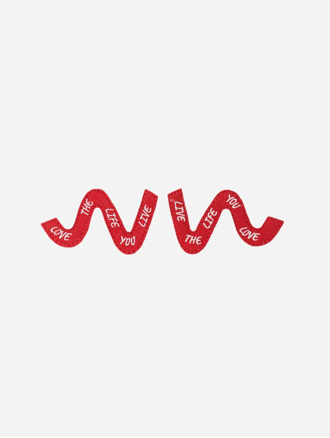 Wild Walker Vegan Suede Straps | Red