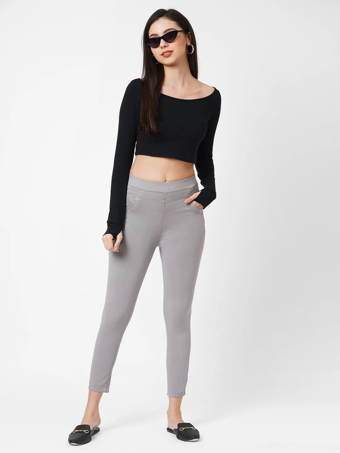 Women Super High-Rise Skinny Fit Jegging