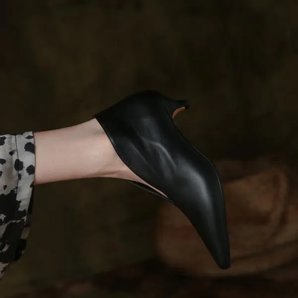 Women's Fashionable Shallow Pointed Toe Stilettos 17870363S