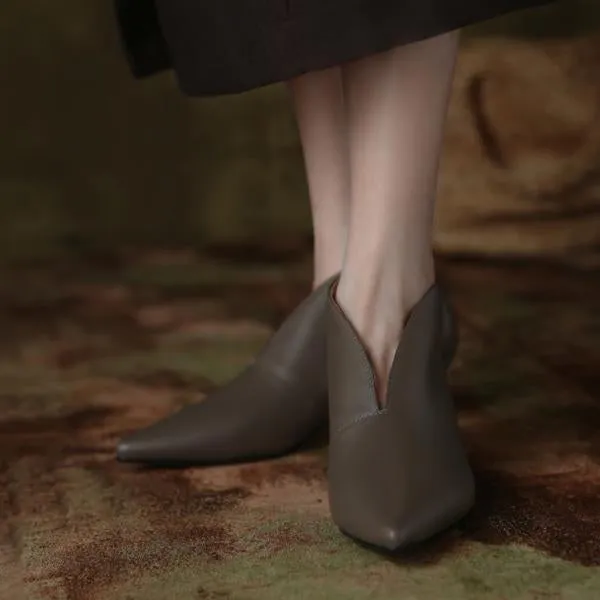 Women's Fashionable Shallow Pointed Toe Stilettos 17870363S