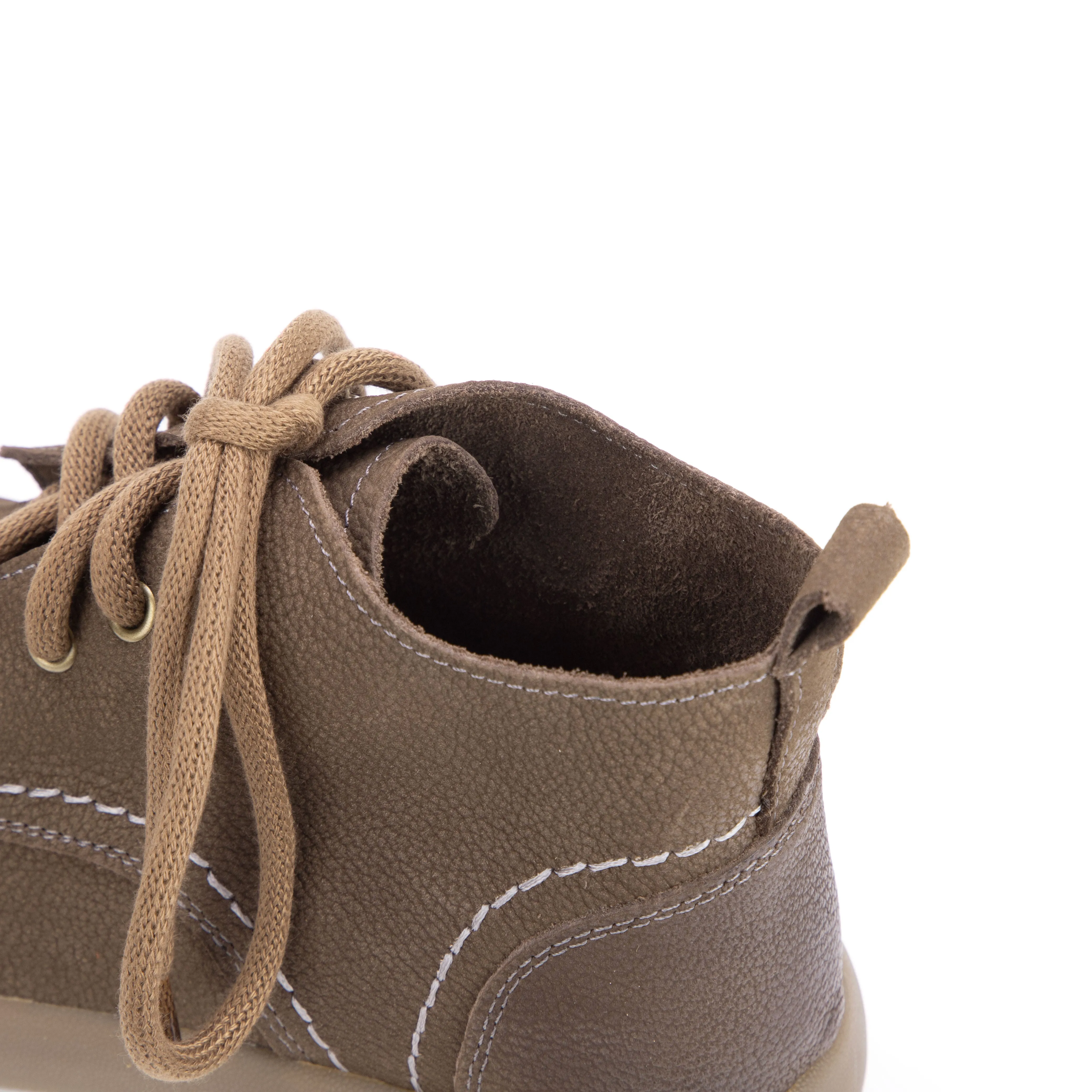 Women's Literary Leather Vintage Casual Lace-up Boots