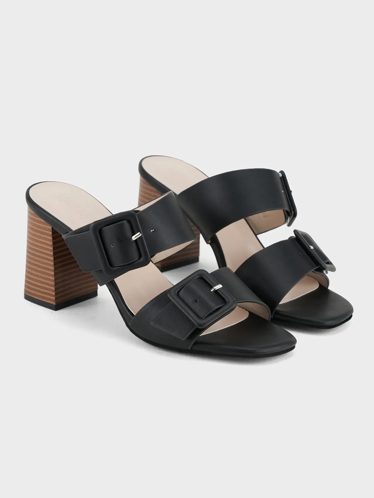 Womens "Chantria" Block Heel Sandals