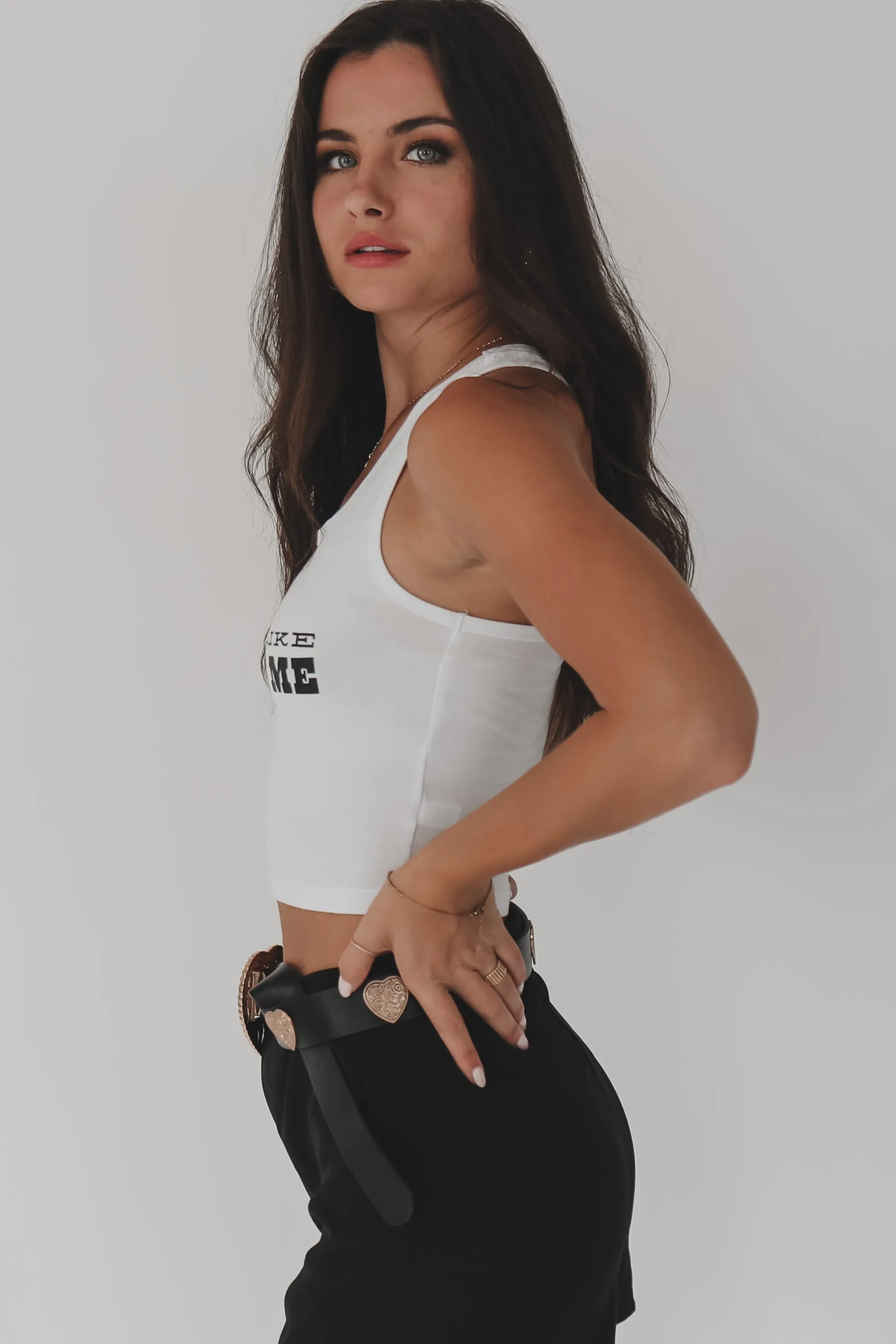 You Look Like You Love Me Graphic Tank