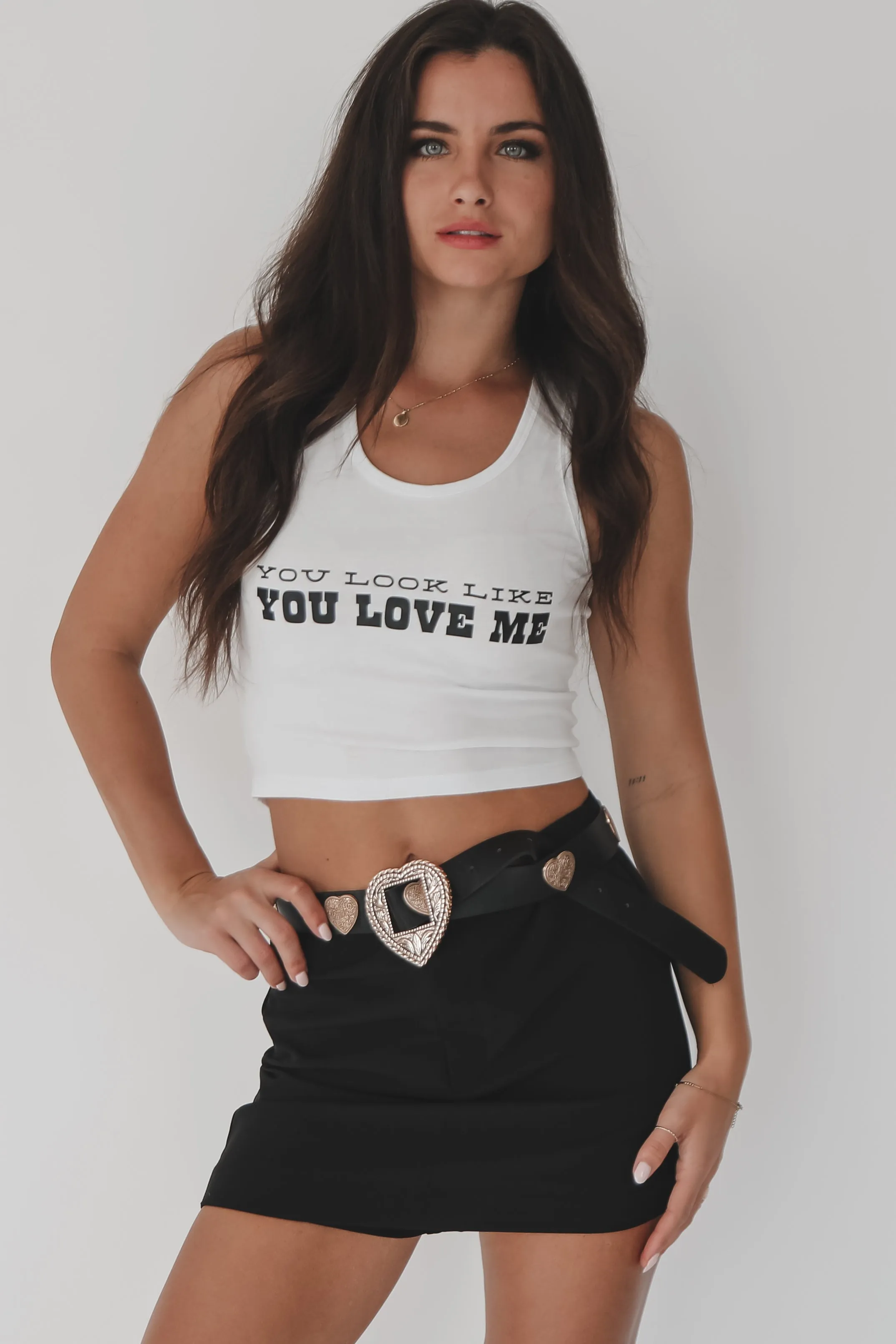 You Look Like You Love Me Graphic Tank